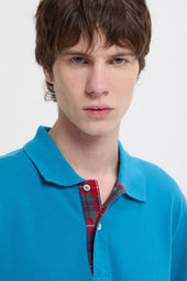 Tartan Placket Polo