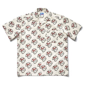 BUCO OPEN-COLLAR SHIRT / LOGO