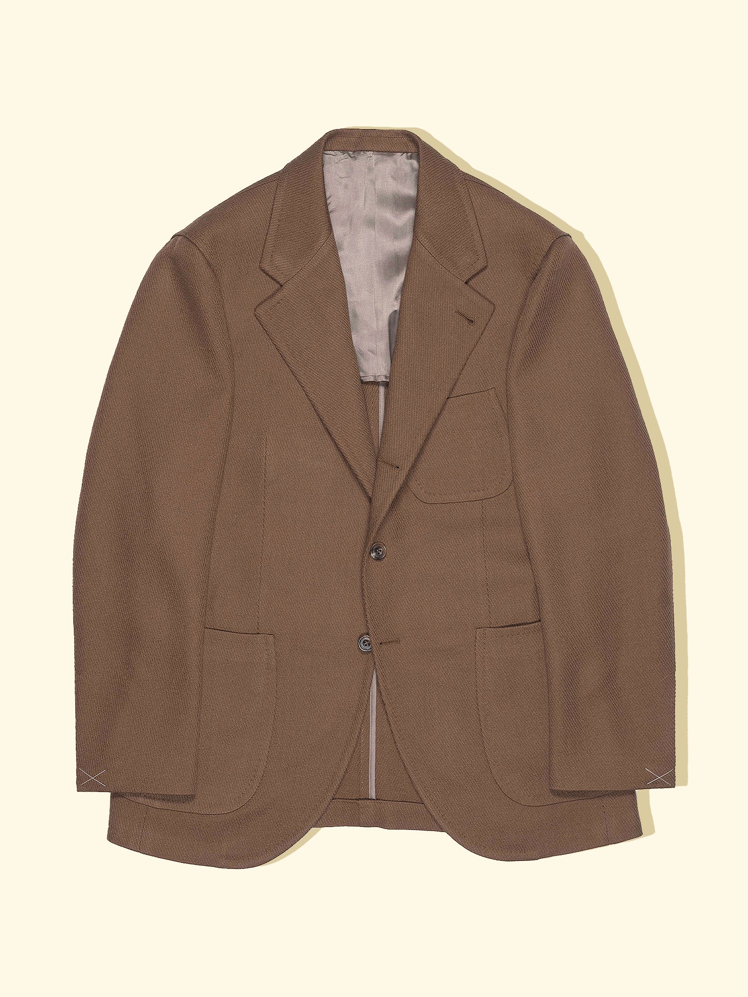 Natural Flex Wool Twill Sport Jacket Toffee The Anthology