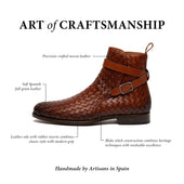 The Dylan Jodhpur Boot In Woven