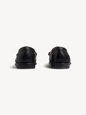 Black Leather G.H. Bass X Buck Mason Larson Loafer