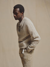 J.Press × Buck Mason Oyster Shaggy Dog Sweater