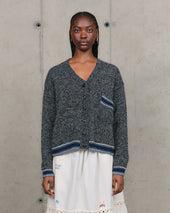 Bulb Cardigan - Twisted Black