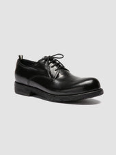 BULLA DD 101 - Black Leather Derby Shoes