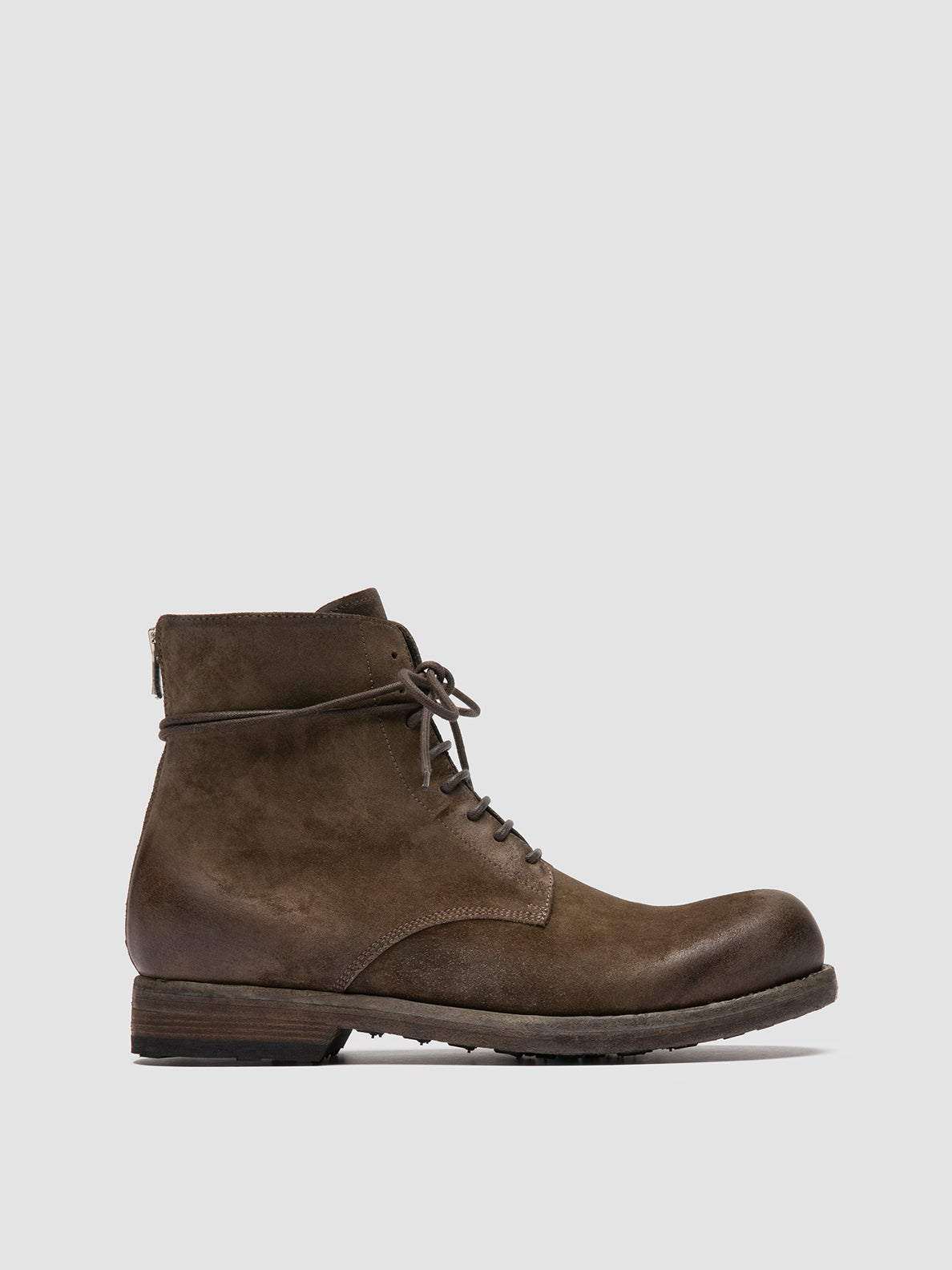 Bulla Dd 102 Green Suede Lace Up Boots