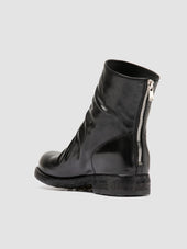 BULLA DD 103 - Black Leather Zipped Boots