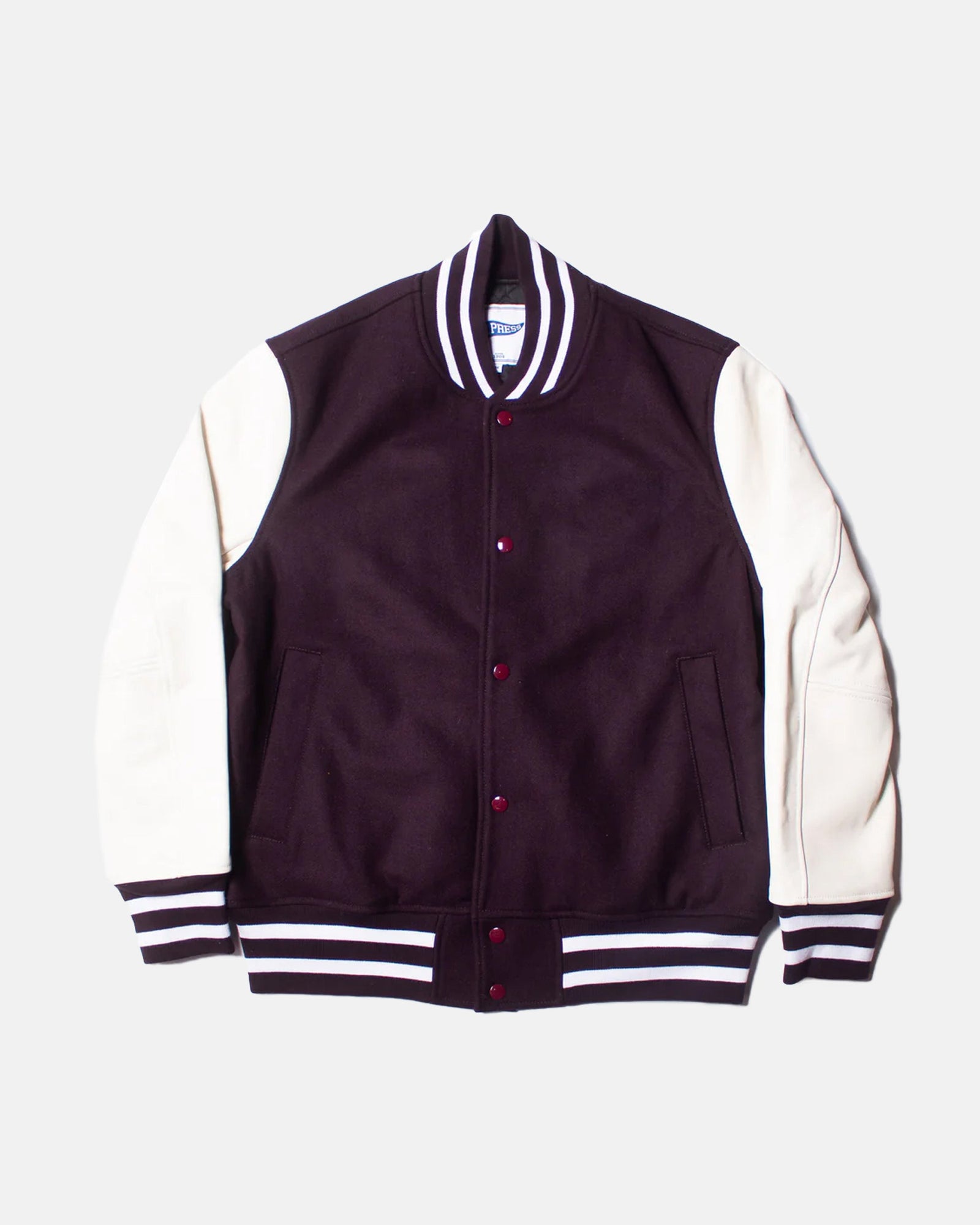 Wool Varsity Jacket Trim Fit