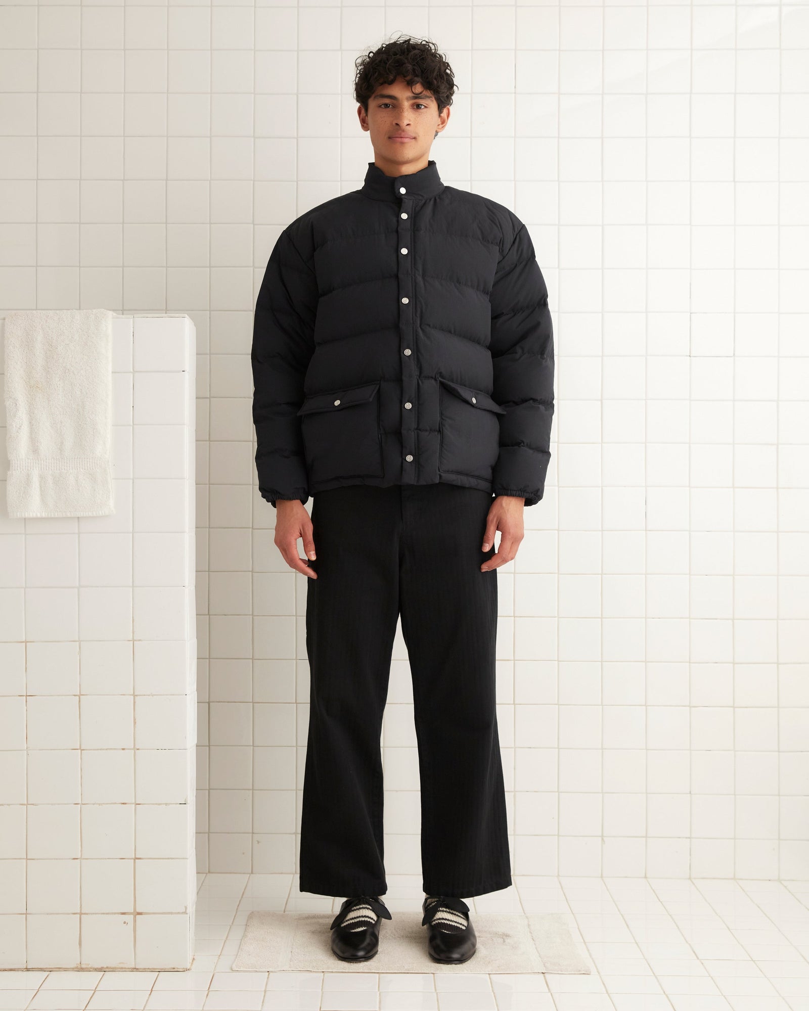 Burlington Puffer Jacket - Black