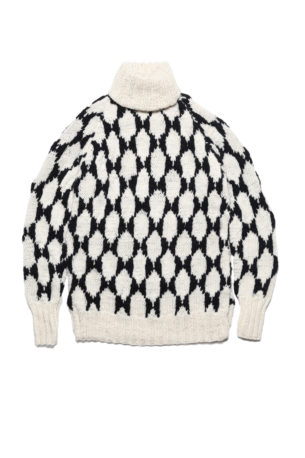 Butterfly Wing Turtleneck Pullover X