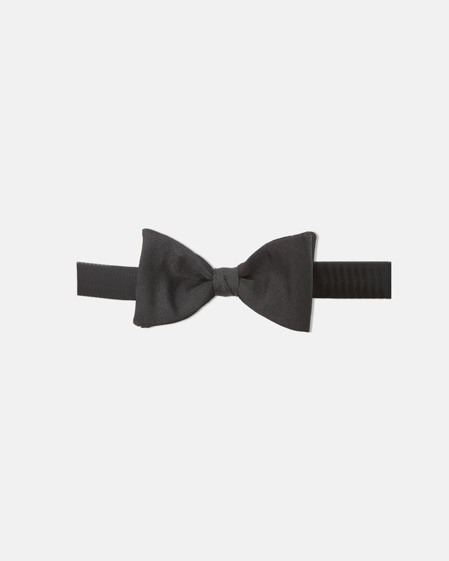 Made In England Grosgrain Pre Tied Formal Bow Tie
