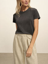 Riviera Linen Wide Leg Trouser