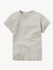 Graphite Pima Slim Crew
