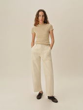 Heirloom Rib S S Tee