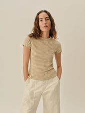 Heirloom Rib S S Tee