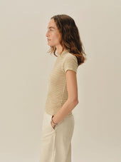 Heirloom Rib S S Tee