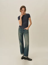 Heirloom Rib S S Tee