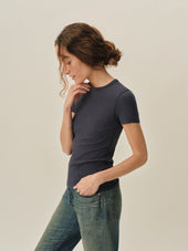 Heirloom Rib S S Tee