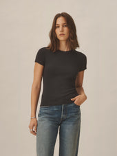 Heirloom Rib S S Tee