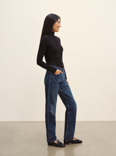 Black Cloud Jersey Turtleneck