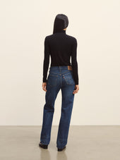 Black Cloud Jersey Turtleneck