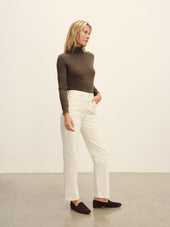 River Rock Cloud Jersey Turtleneck