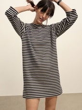 Navy/Natural Stripe Catalina Mariner Dress