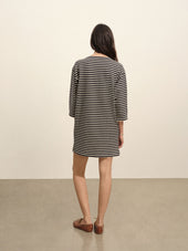 Navy/Natural Stripe Catalina Mariner Dress