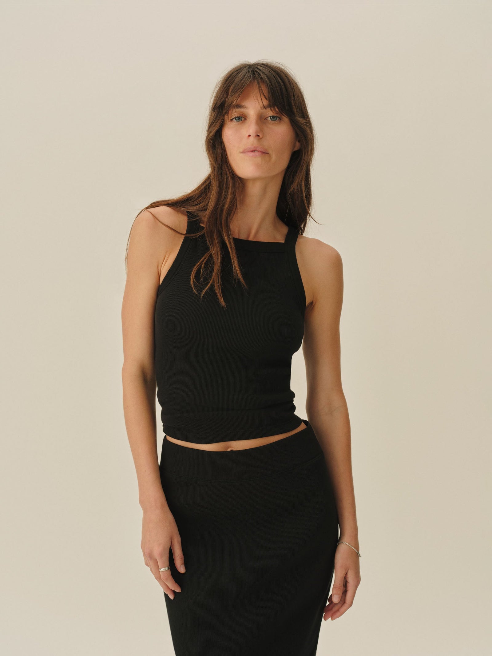 Surplus Rib Square Neck Tank