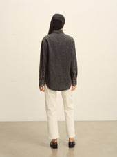 Nep Denim Western Shirt