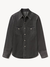 B005 Nep Denim Western Shirt