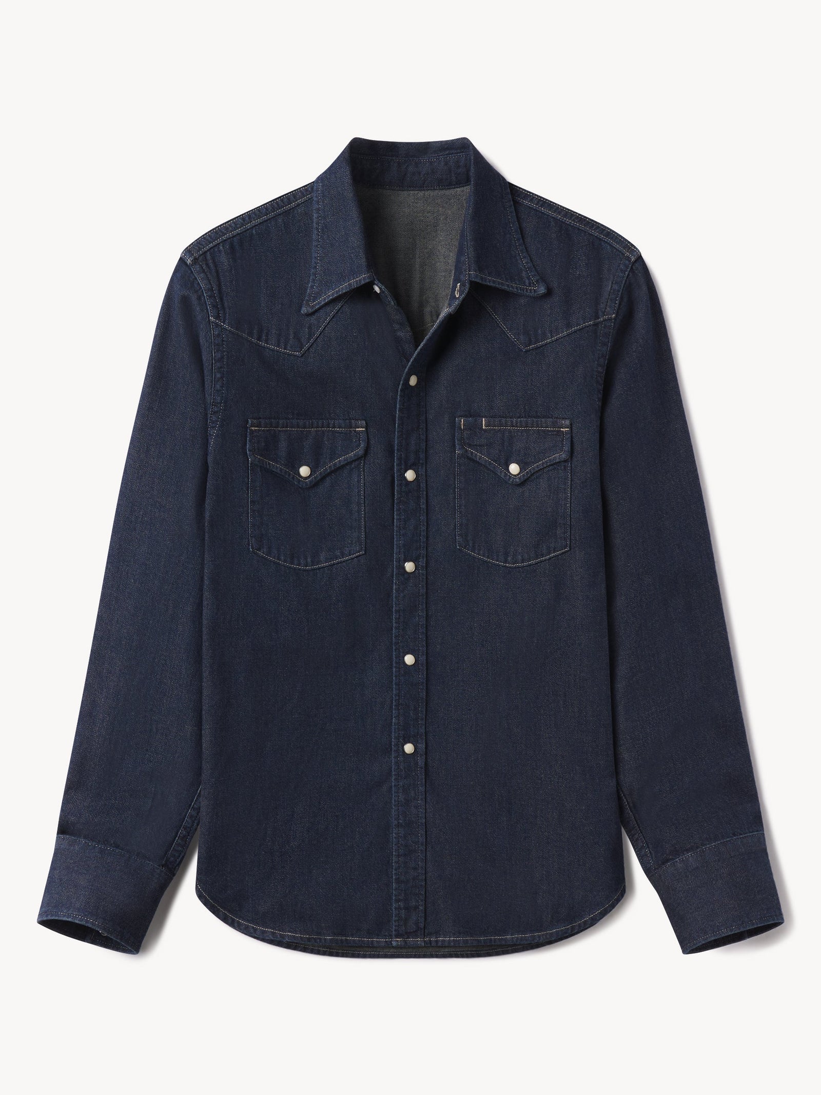 Nep Denim Western Shirt