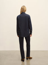 Nep Denim Western Shirt