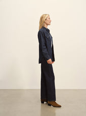 Nep Denim Western Shirt