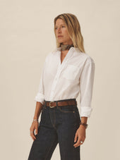 White Mainstay Cotton Shirt