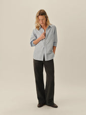 French Blue Eoe Mainstay Cotton Shirt