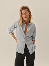 French Blue Eoe Mainstay Cotton Shirt