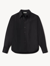 Black Pacific Silk Shirt