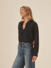 Dress Navy Officer Shirt