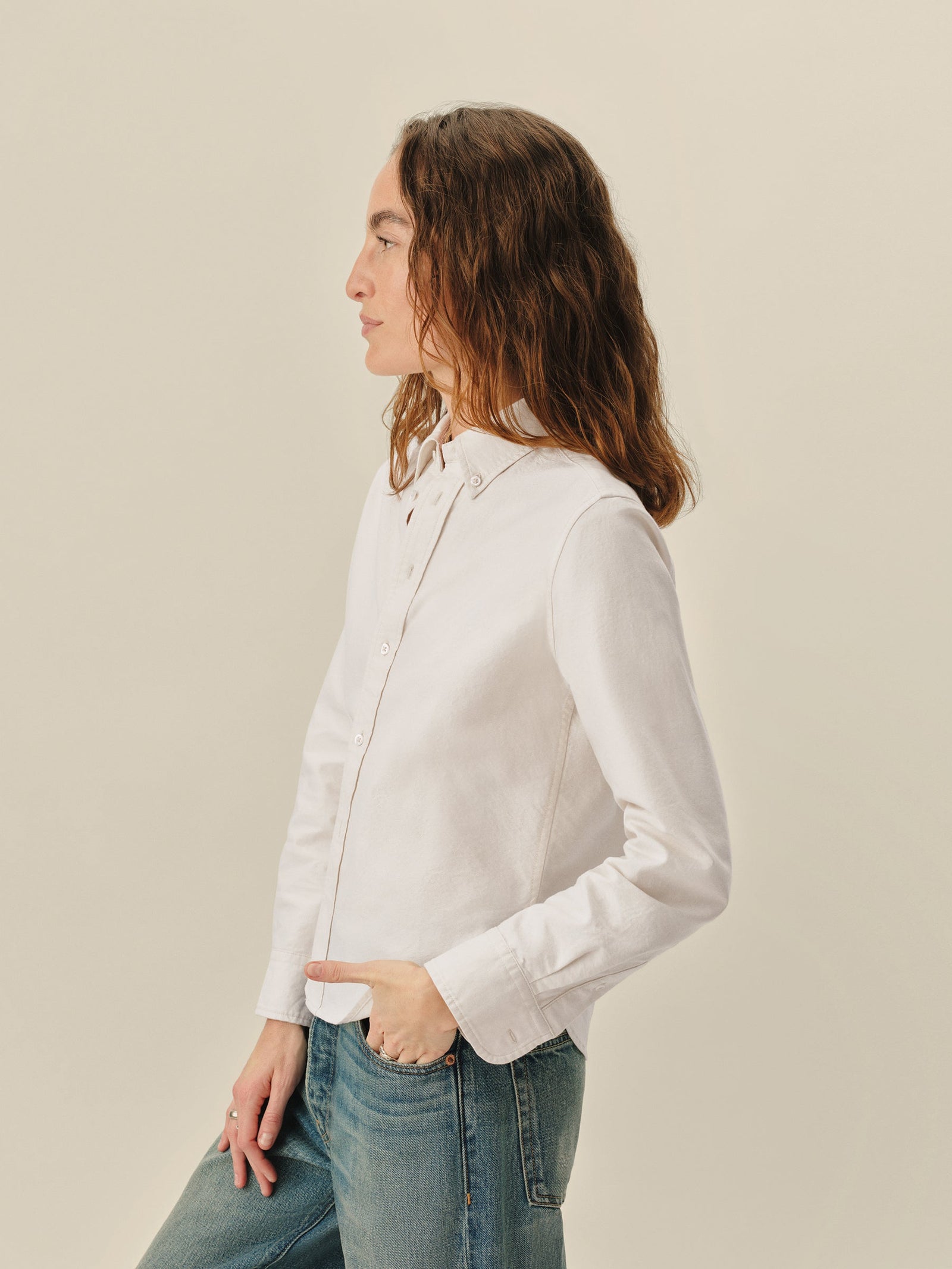 White California Oxford Prep Shirt