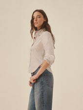 Sandalwood Stripe California Oxford Prep Shirt