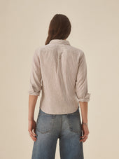 Sandalwood Stripe California Oxford Prep Shirt