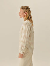 Marigold Stripe Gentleman Shirt