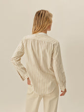 Marigold Stripe Gentleman Shirt
