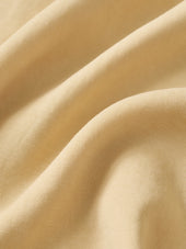 Dusty Maize Draped Twill Cpo Shirt
