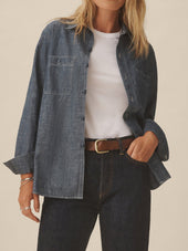 D040 Japanese Chambray Work Shirt