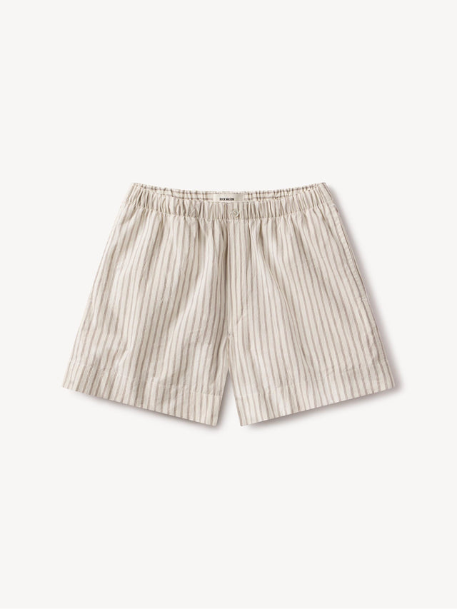 Chamomile/Brown Stripe Mainstay Boxer Short