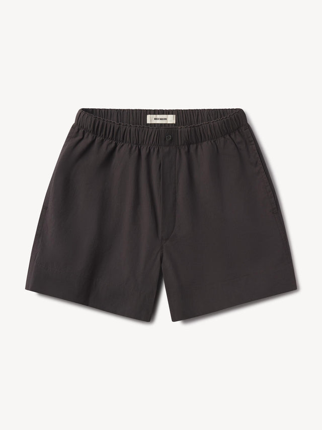 Washed Black Boxer Short