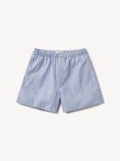 French Blue End on End Boxer Short
