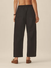 Black Parachute Poplin Pull-On Pant
