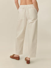 Natural Parachute Poplin Pull-On Pant